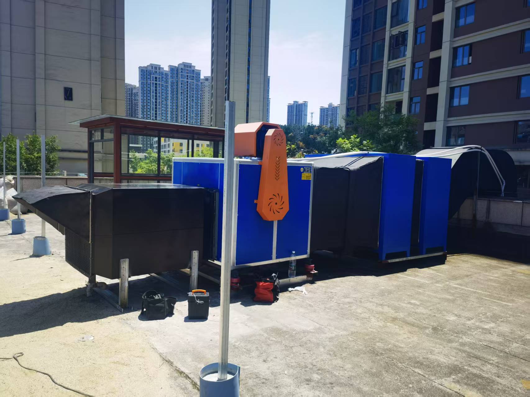 排油烟净化除味（活性炭）